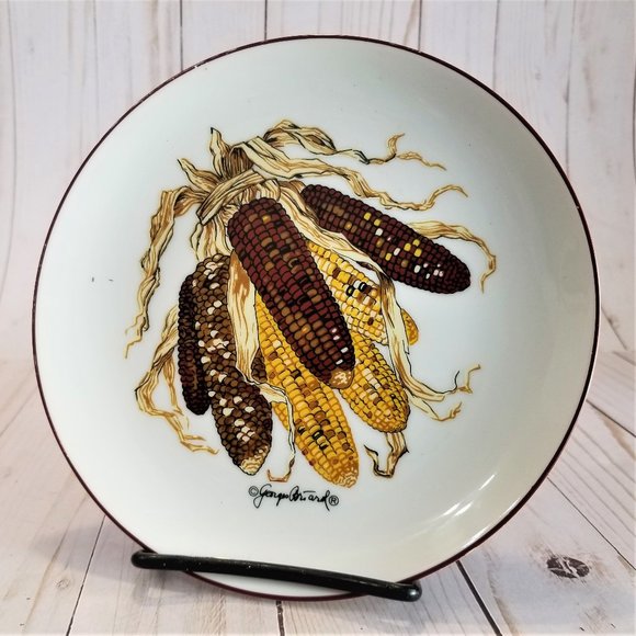 Set of 4 Georges Briard Indian Corn Bread/Dessert - Picture 1 of 5